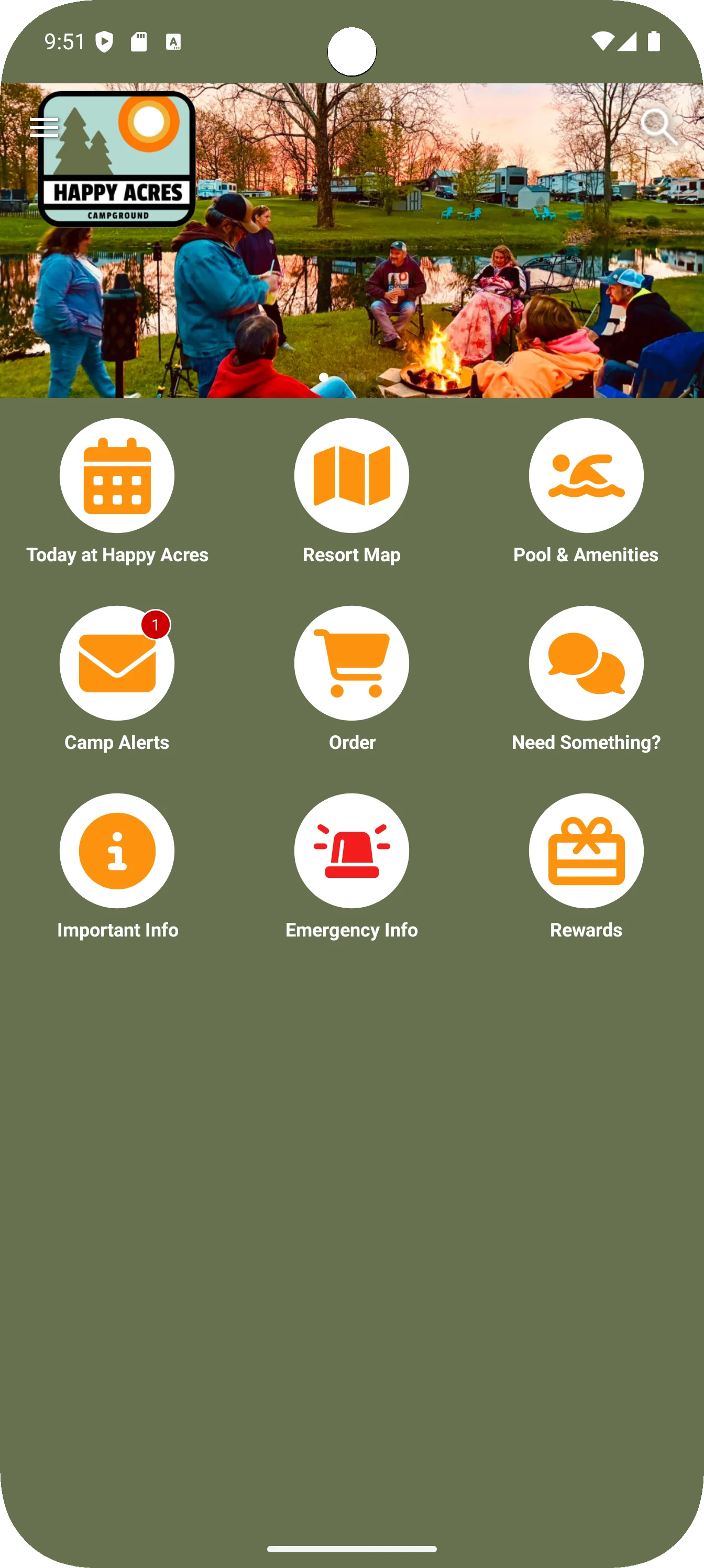 Happy Acres Campground screenshot